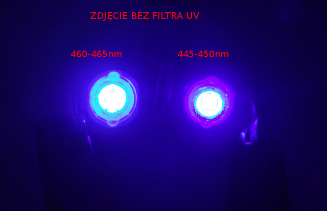 Dioda LED 1W niebieska