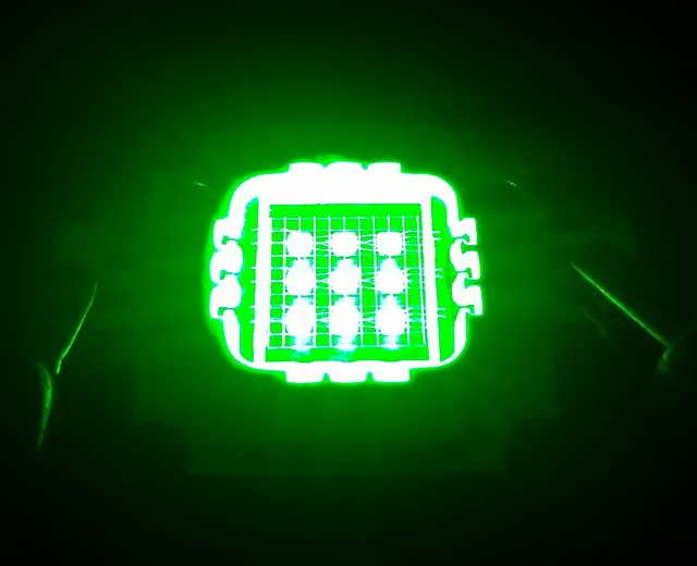 Dioda LED 10W zielona